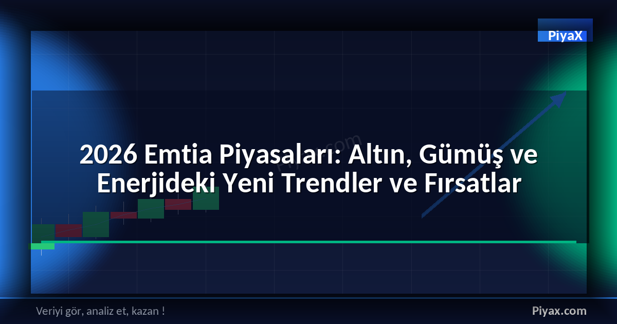 2026 emtia piyasaları