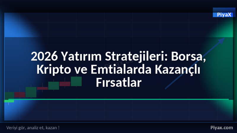 2026 Yatırım Stratejileri