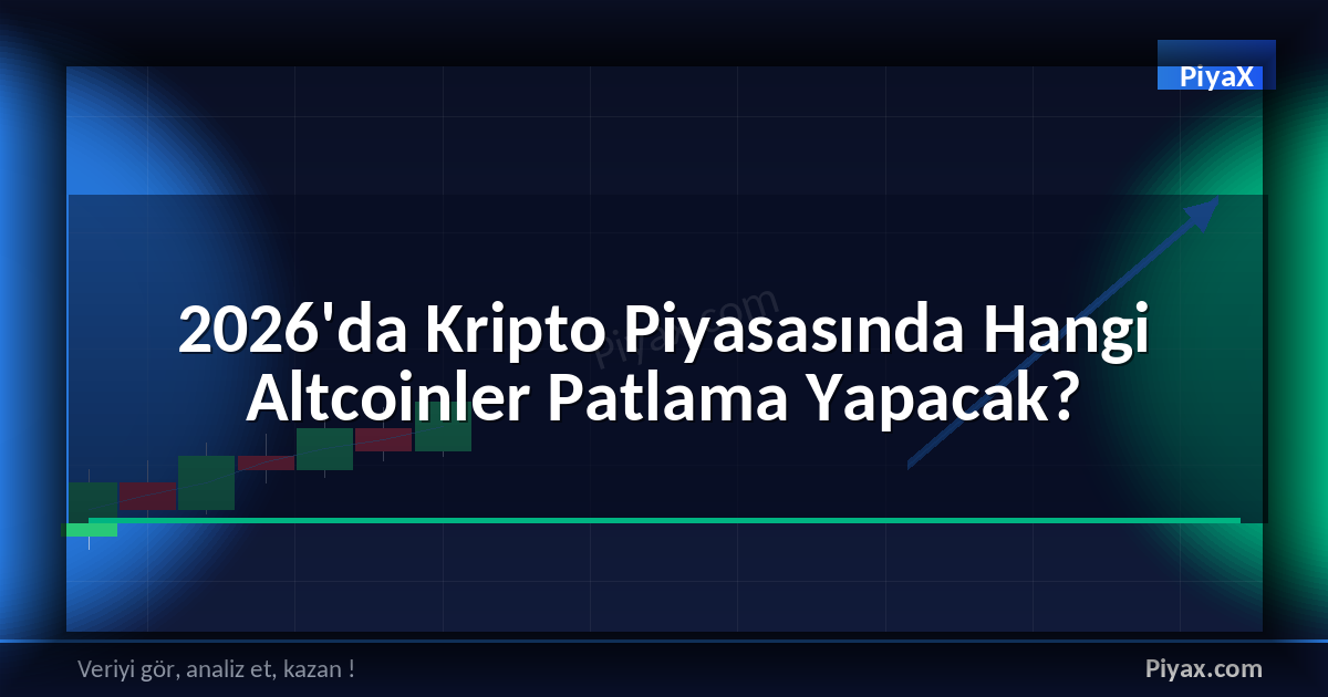 Altcoinler Patlama Yapacak