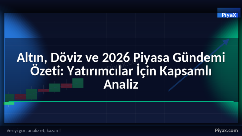Piyasa Gündemi Özeti