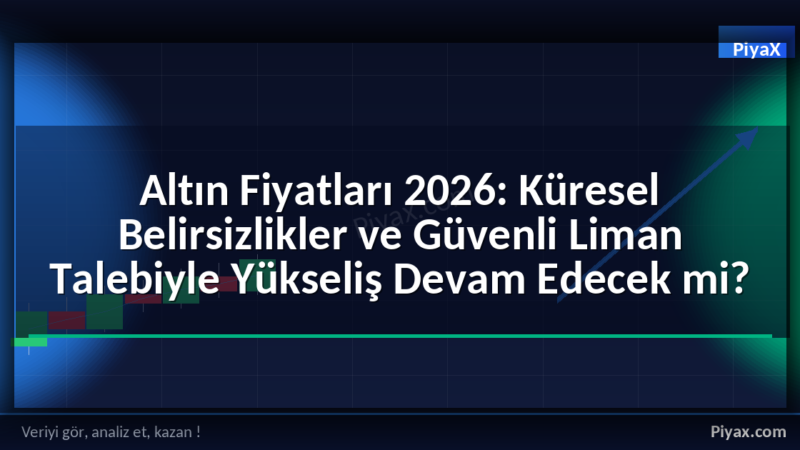 Altın Fiyatları 2026