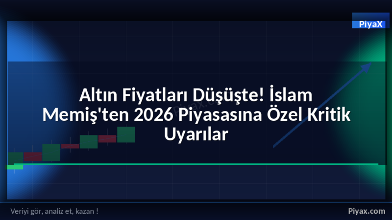 altın fiyatları düşüşte