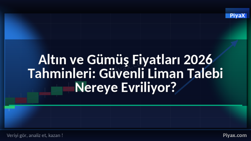 Altın ve Gümüş Fiyatları 2026
