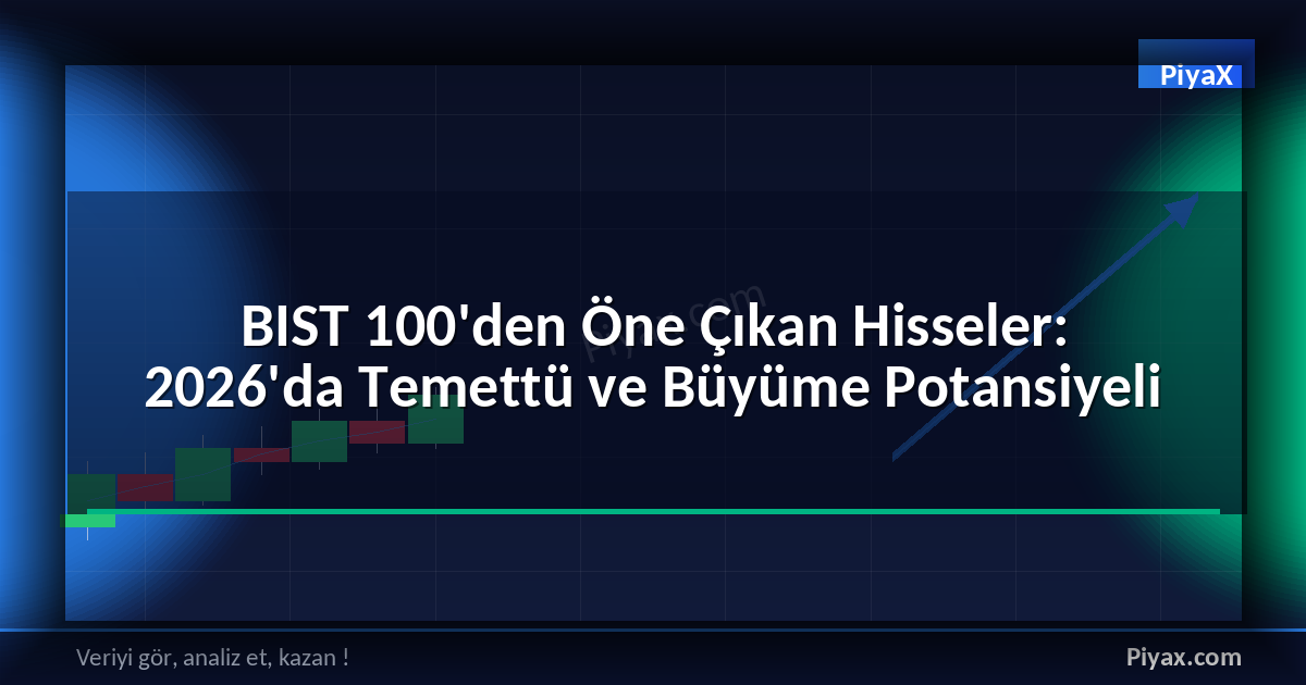 BIST 100'den öne çıkan hisseler