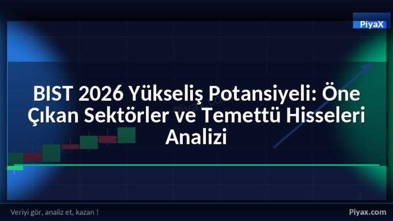BIST 2026 yükseliş potansiyeli