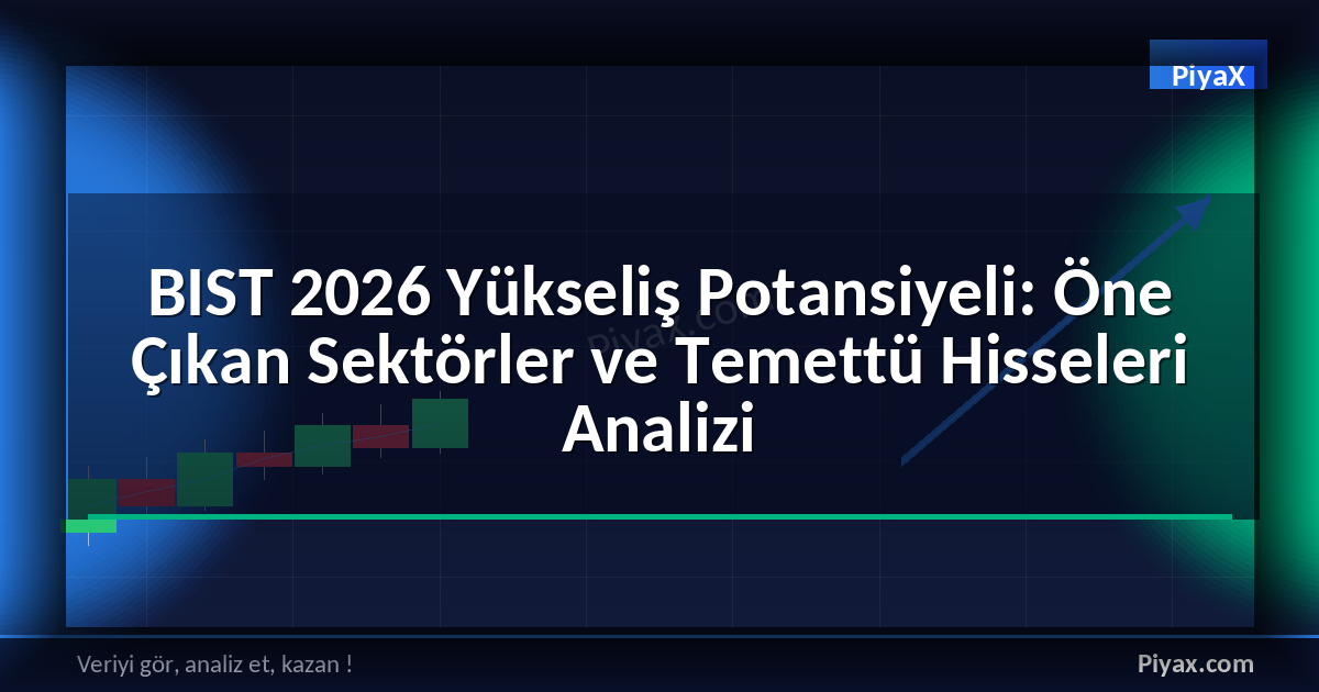 BIST 2026 yükseliş potansiyeli
