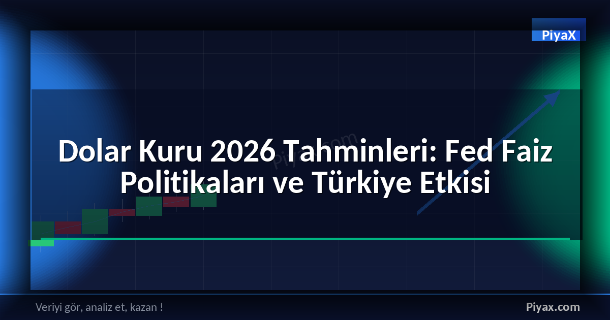 Dolar Kuru 2026 Tahminleri