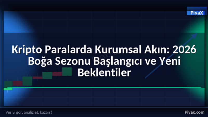 Kripto Paralarda Kurumsal Akın