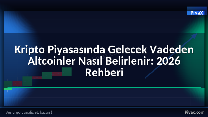 Gelecek vadeden altcoinler