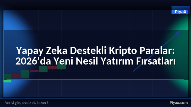 Yapay Zeka Destekli Kripto Paralar