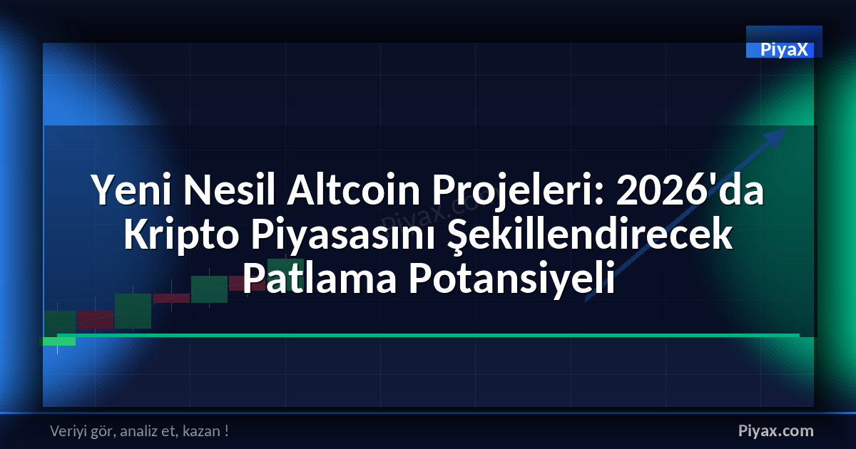 Yeni Nesil Altcoin Projeleri
