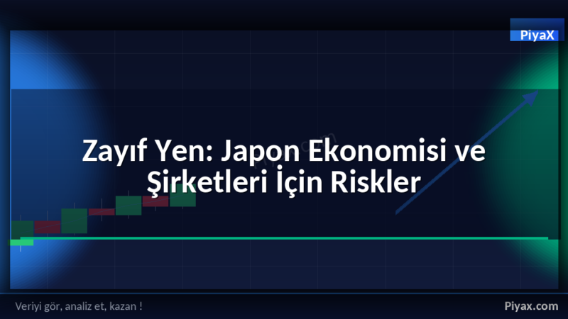 Zayıf Yen Ekonomik Riskleri
