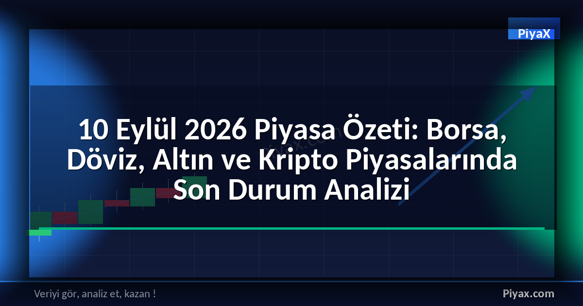 10 Eylül 2026 Piyasa Özeti