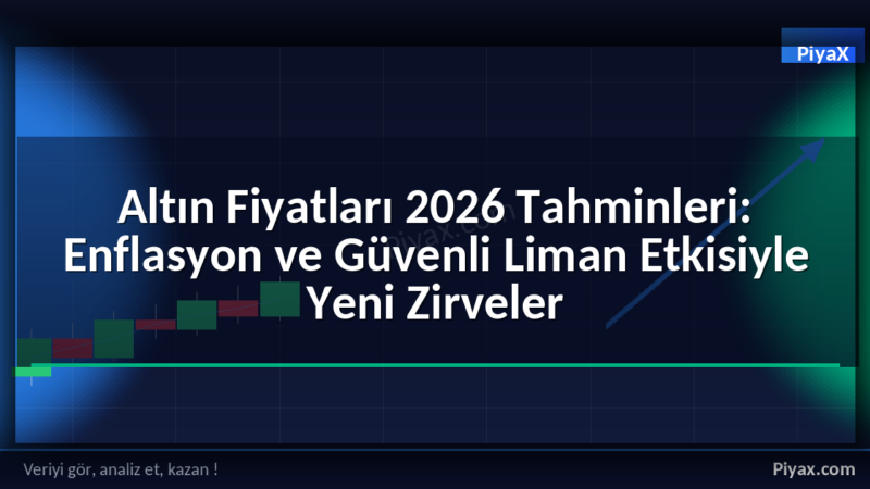 Altın fiyatları 2026 tahminleri