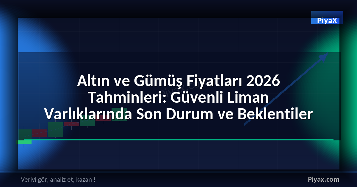 Altın ve Gümüş Fiyatları 2026 Tahminleri