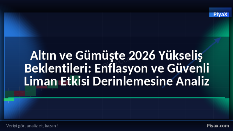 altın gümüş yükseliş beklentileri