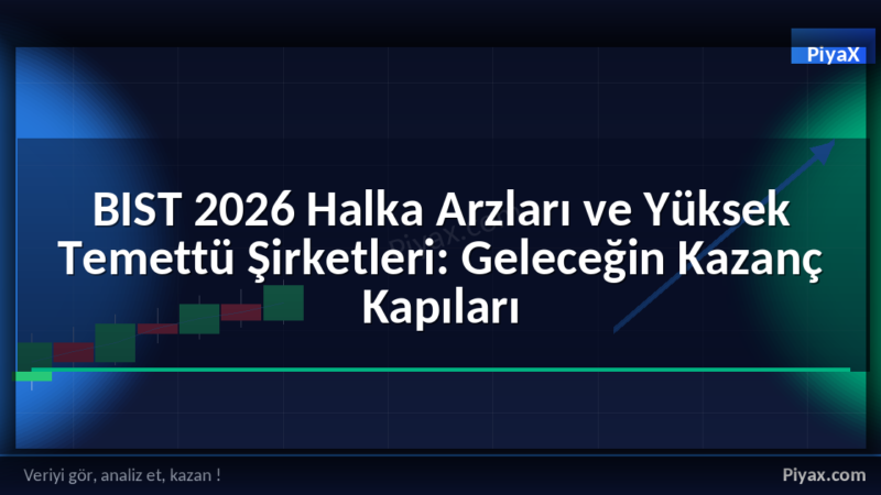 BIST 2026 Halka Arzları