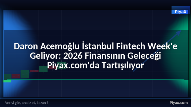Daron Acemoğlu İstanbul Fintech Week