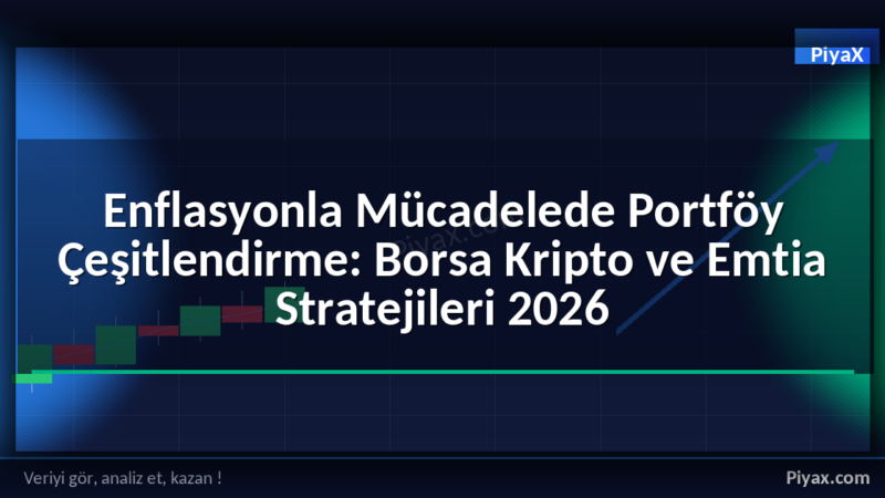 Enflasyonla mücadelede portföy çeşitlendirme