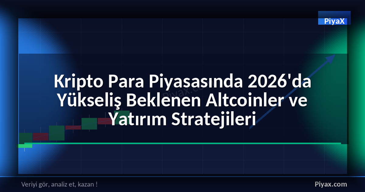 2026 yükseliş beklenen altcoinler