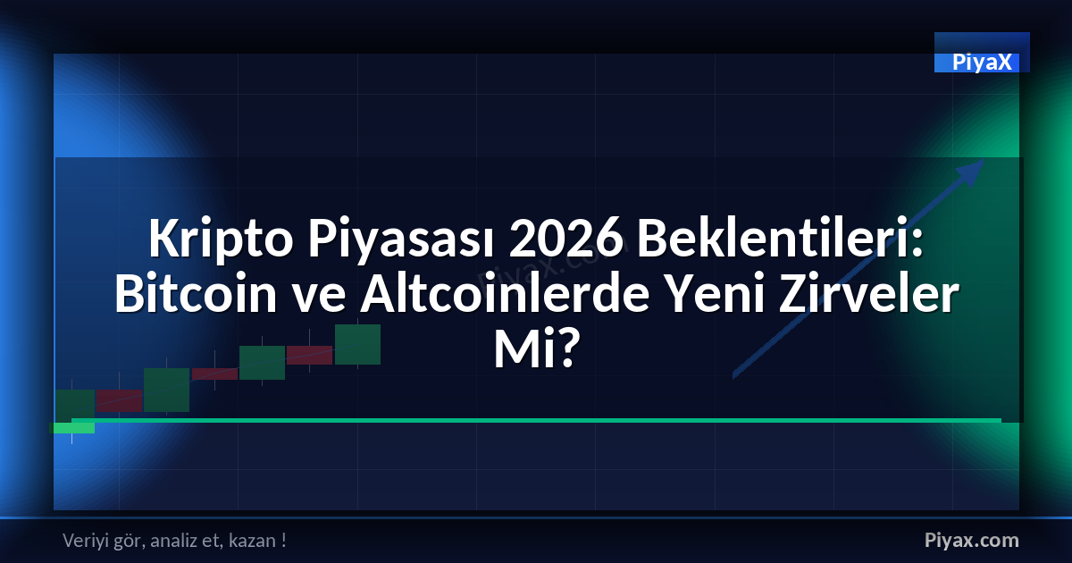 Kripto Piyasası 2026 Beklentileri