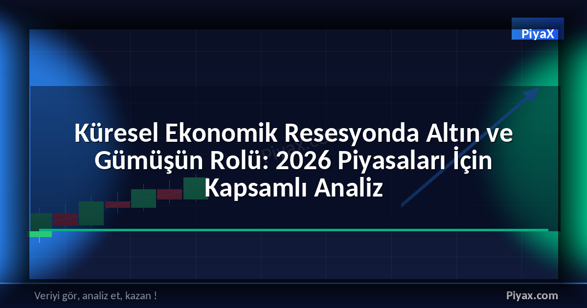 Küresel Ekonomik Resesyonda Altın ve Gümüş