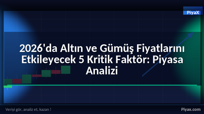 Altın ve Gümüş Fiyatları 2026