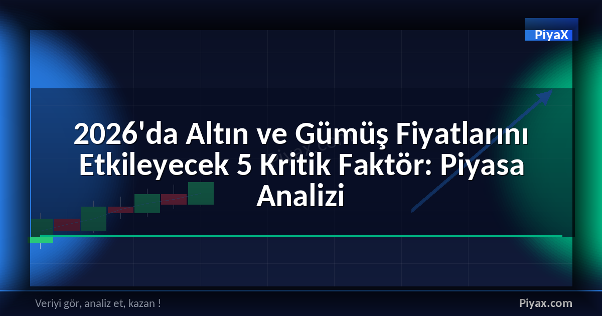 Altın ve Gümüş Fiyatları 2026