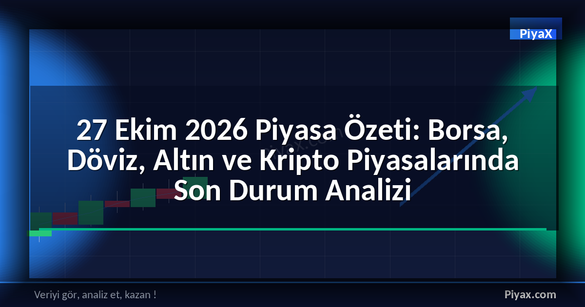 27 Ekim 2026 piyasa özeti