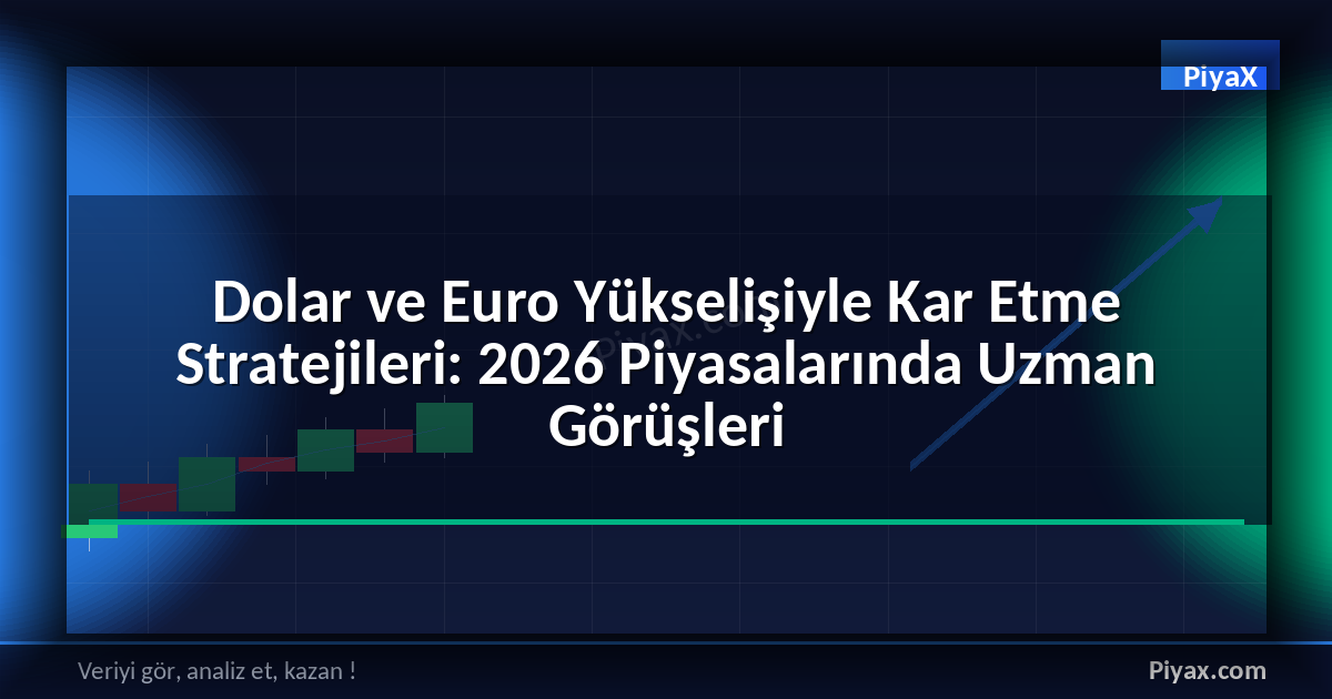 Dolar ve Euro Yükselişiyle Kar Etme