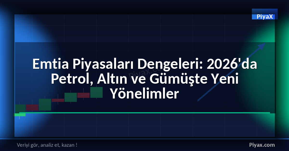 Emtia Piyasaları Dengeleri