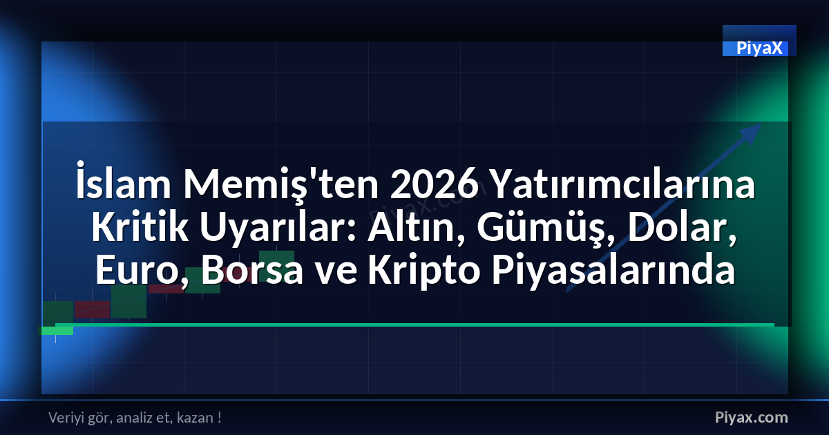 İslam Memiş yatırım uyarıları